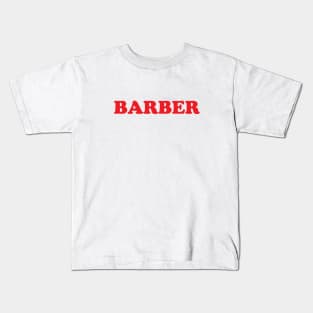 barber Kids T-Shirt